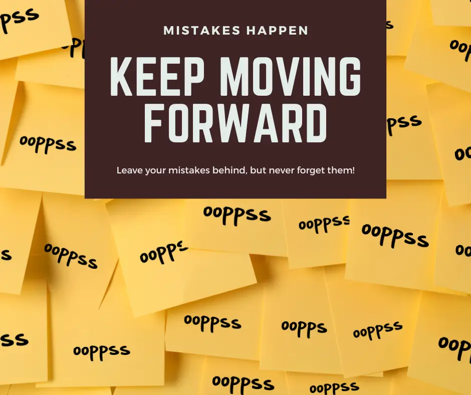 Newsletter Graphic -- Learn from Making a Mistake