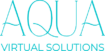 Aqua Virtual Solutions Logo in Aqua Color